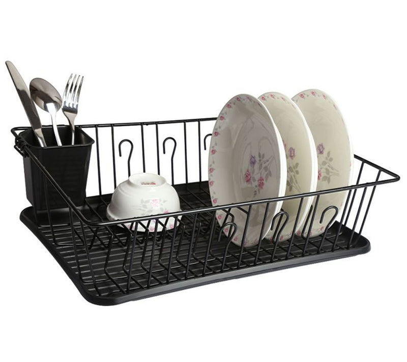 MegaChef 17.5" Single-Level Dish Rack — Main view