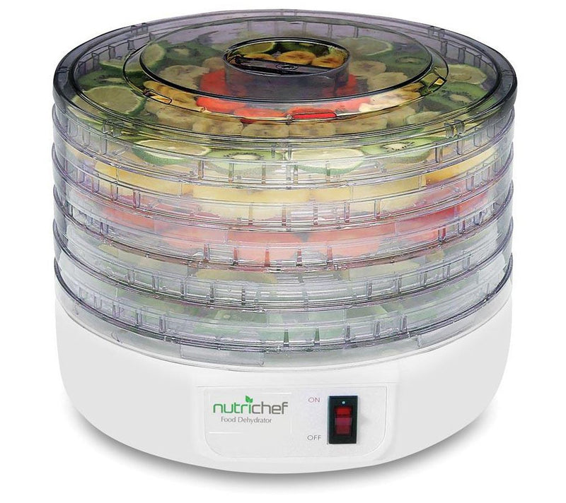 Nutrichef Electric Countertop Food Dehydrator — Main view