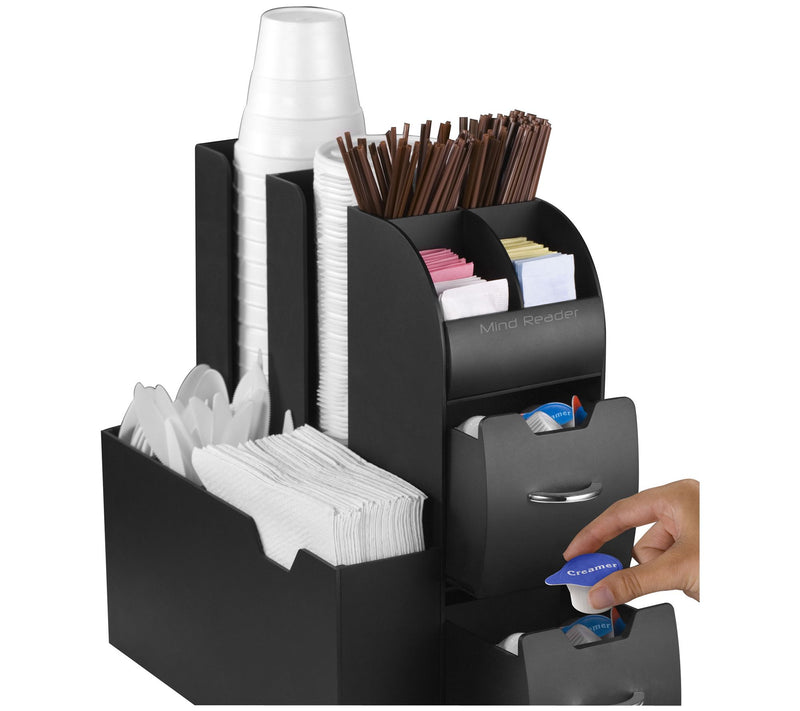 Mind Reader Coffee Caddy Condiment Storage Organizer — View 2