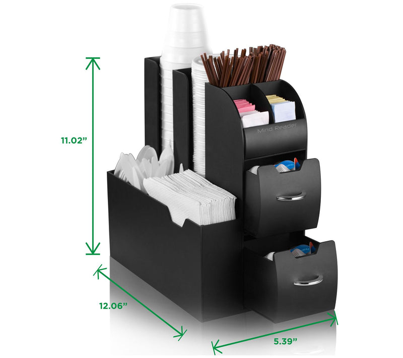 Mind Reader Coffee Caddy Condiment Storage Organizer — View 8