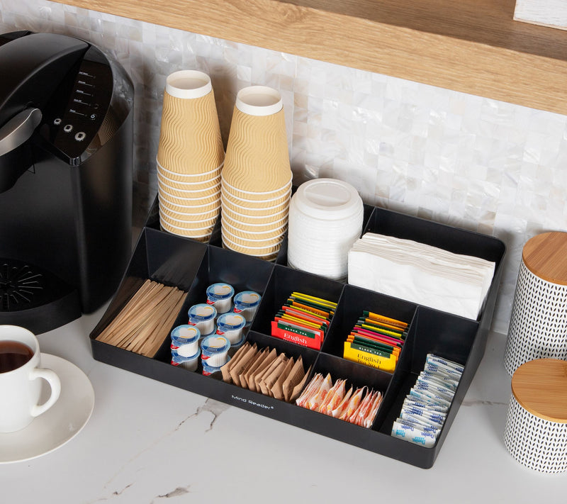 Mind Reader 11 Compartment Condiment Organizer — View 6