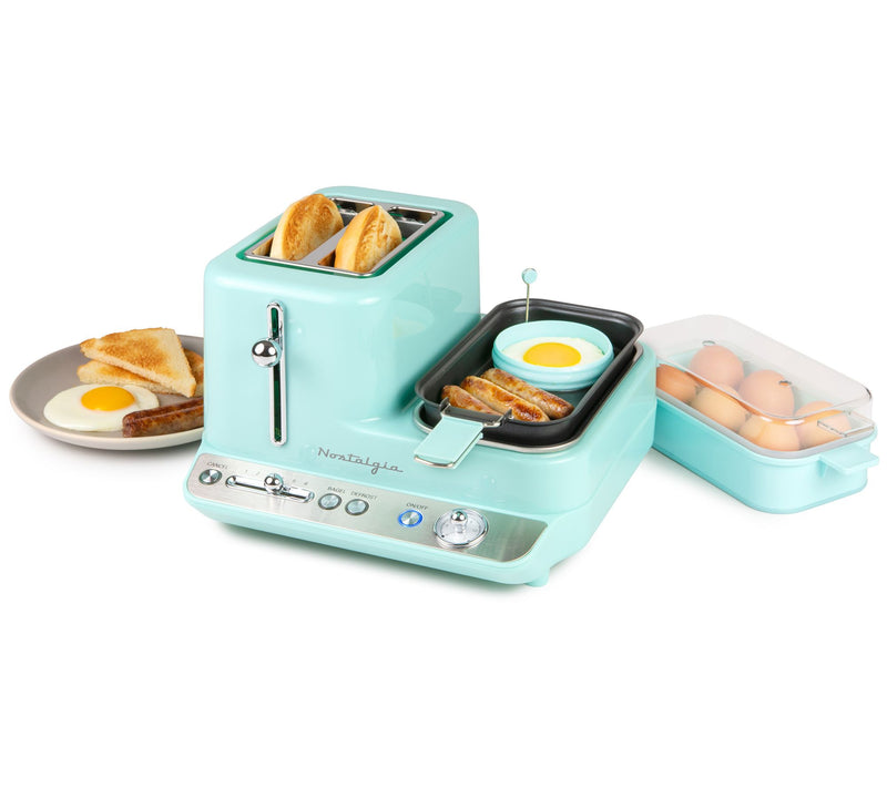 Nostalgia Retro 3-in-1 Breakfast Station — View 2