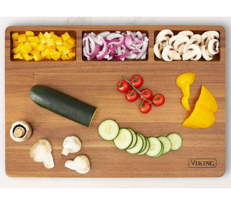 Viking Acacia 20-inch Butcher Block Cutting & Serving Board — View 5