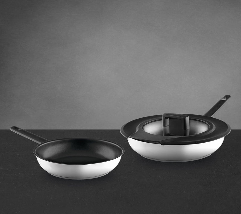 BergHOFF Gem Downdraft 3pc Fry Pan Set — View 7