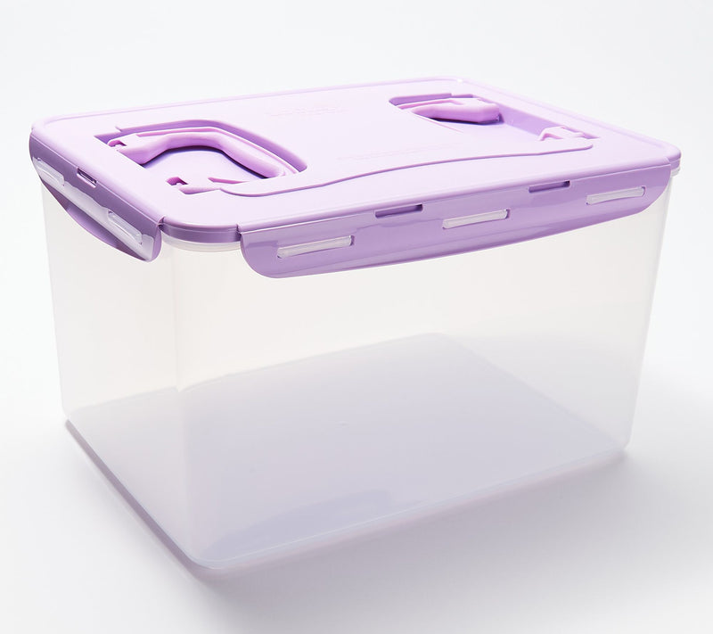 LocknLock XL Multi-Function Storage Container with Handles — View 86