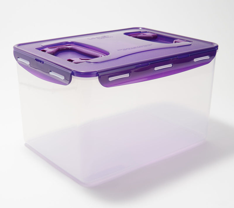 LocknLock XL Multi-Function Storage Container with Handles — View 3