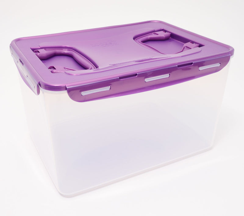 LocknLock XL Multi-Function Storage Container with Handles — View 37