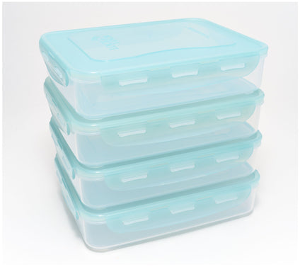 LocknLock Set of (4) Rectangle Storage Set