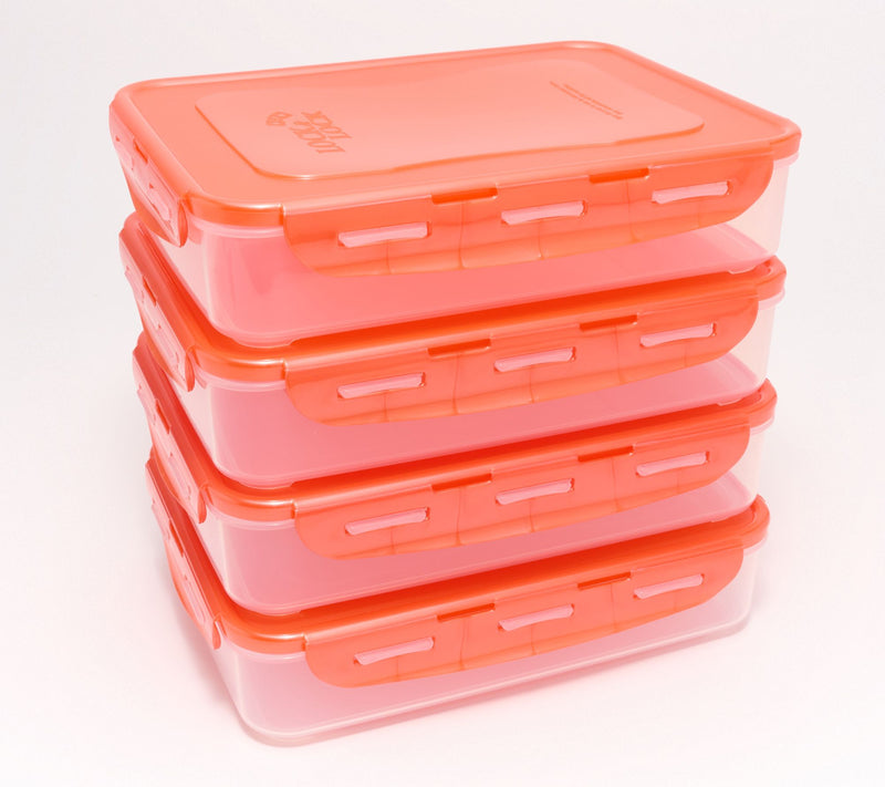 LocknLock Set of (4) Rectangle Storage Set — View 9