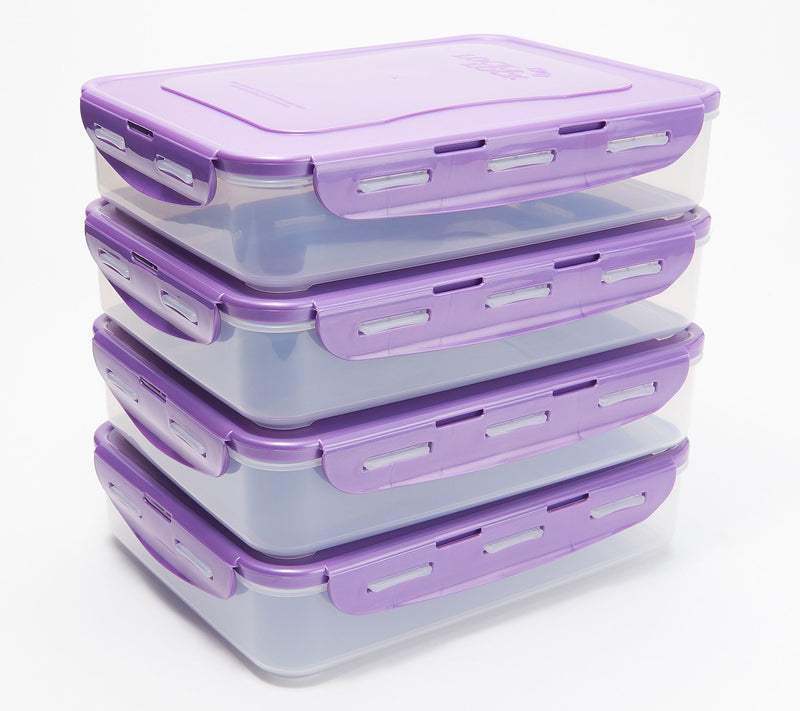 LocknLock Set of (4) Rectangle Storage Set — View 67