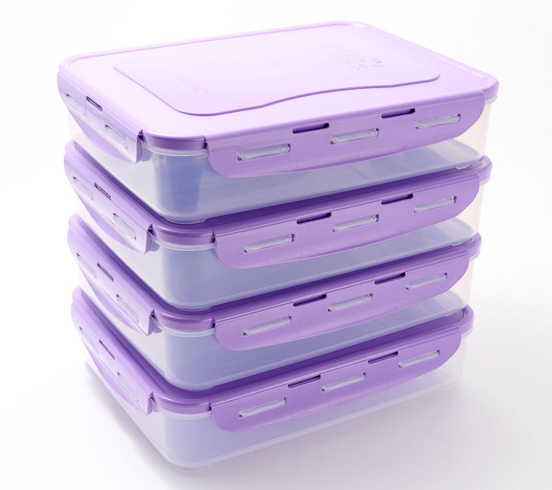 LocknLock Set of (4) Rectangle Storage Set — View 27