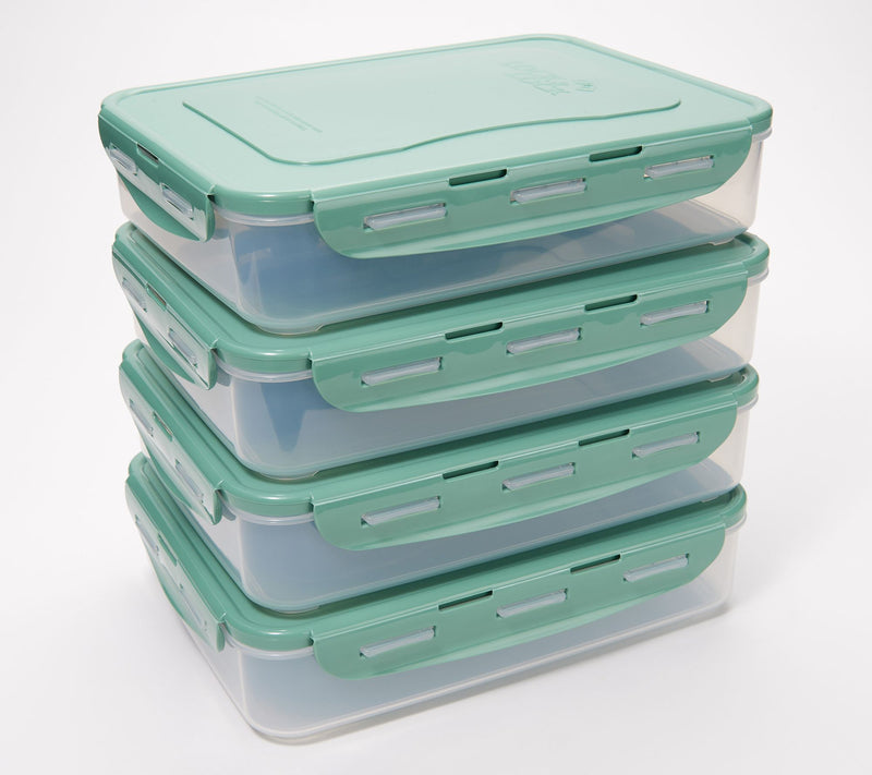 LocknLock Set of (4) Rectangle Storage Set — View 70