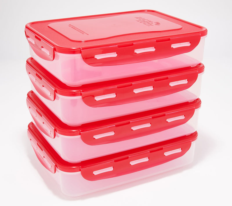 LocknLock Set of (4) Rectangle Storage Set — View 72