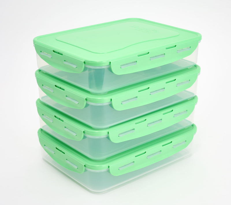 LocknLock Set of (4) Rectangle Storage Set — View 14