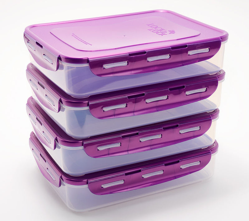 LocknLock Set of (4) Rectangle Storage Set — View 25