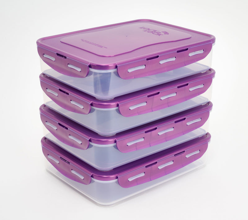 LocknLock Set of (4) Rectangle Storage Set — View 29