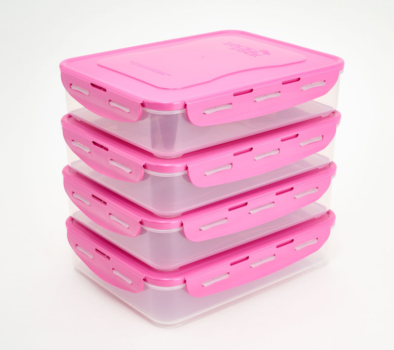 LocknLock Set of (4) Rectangle Storage Set — View 10