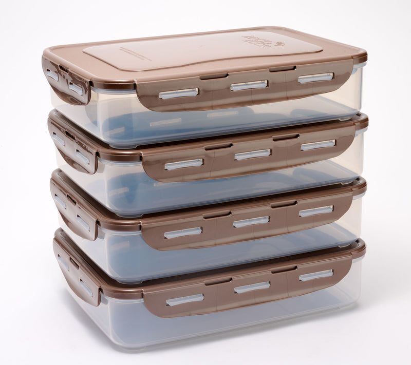 LocknLock Set of (4) Rectangle Storage Set — View 6