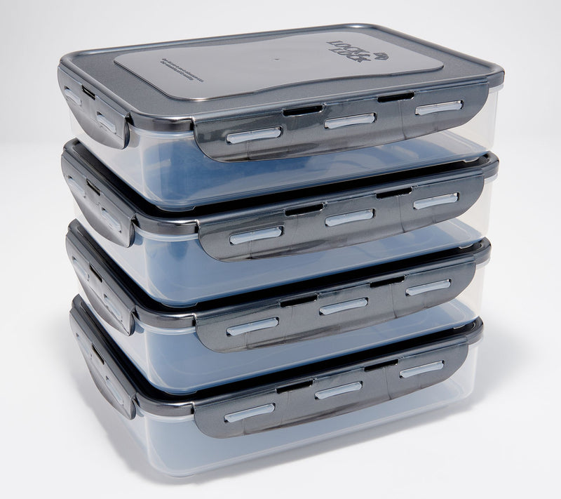 LocknLock Set of (4) Rectangle Storage Set — View 81