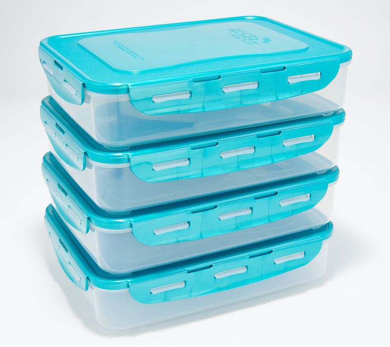 LocknLock Set of (4) Rectangle Storage Set — View 82