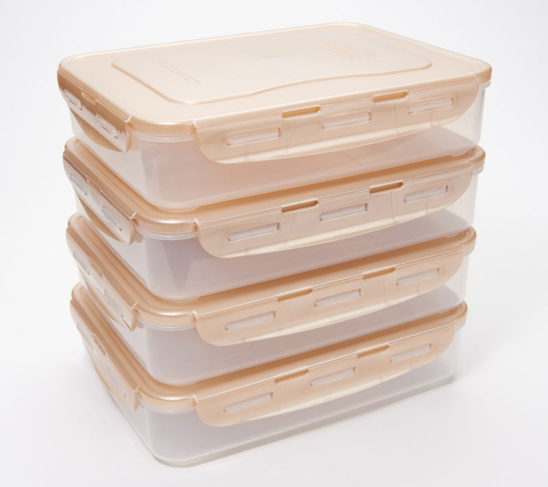 LocknLock Set of (4) Rectangle Storage Set — View 83