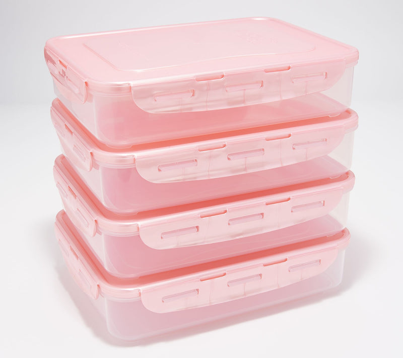 LocknLock Set of (4) Rectangle Storage Set — View 86