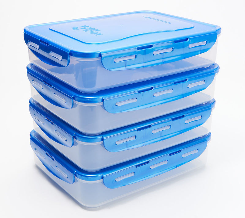 LocknLock Set of (4) Rectangle Storage Set — View 87