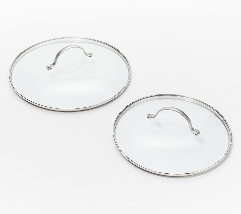 GreenPan 2-Piece Lid Set Fits 9.5" and 11" Skillets — Main view
