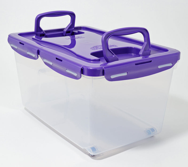 LocknLock 88-Cup XXL Storage Container with Double Handles — View 50