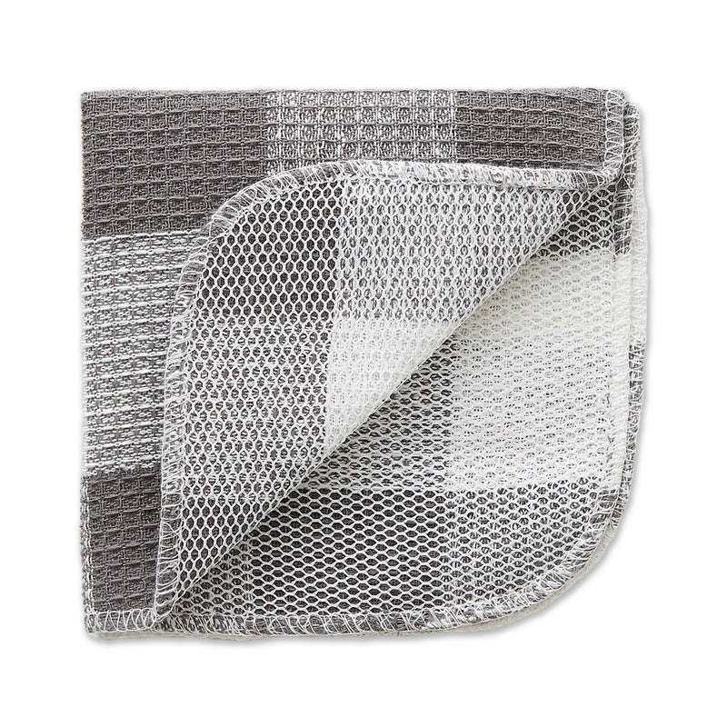 Design Imports Set of 6 Buffalo Check Scrubbershcloths — View 5