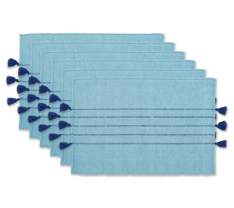 Design Imports Set of 6 Thera Stripe Placemat — View 3