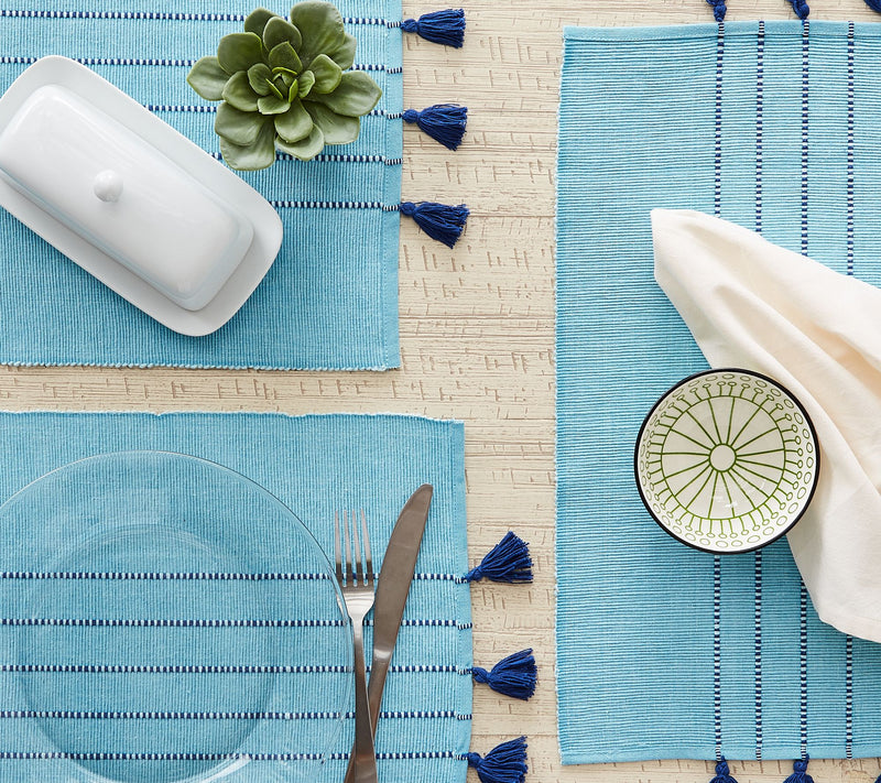 Design Imports Set of 6 Thera Stripe Placemat — View 5