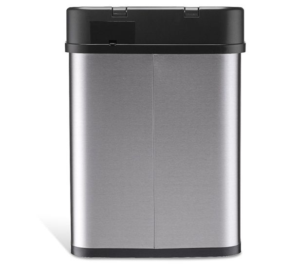 NINESTARS Motion Sensor 3.2 Gal Stainless Stee l Trash Can — View 10