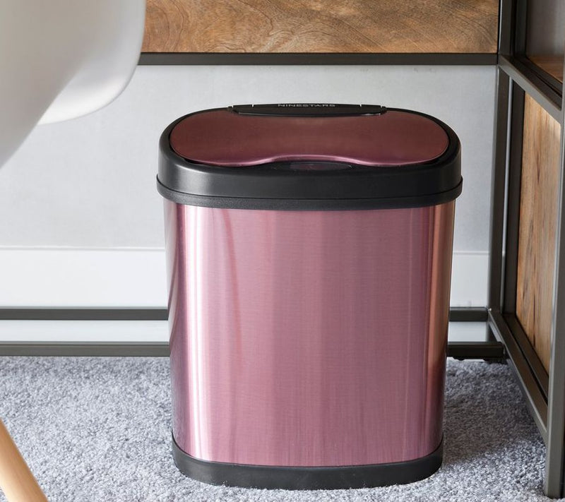 NINESTARS Motion Sensor 3.2 Gal Stainless SteeTrash Can — View 9