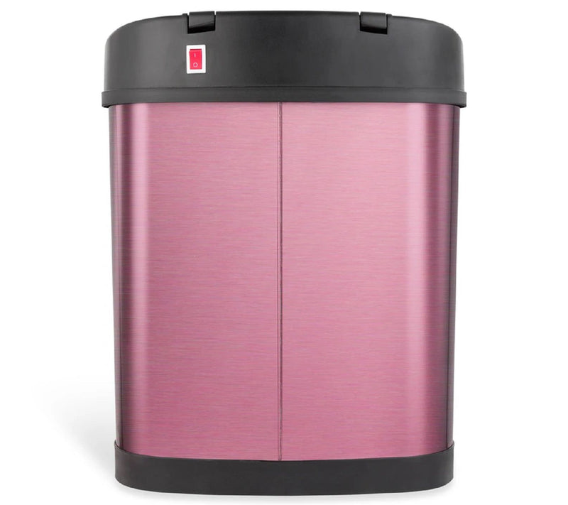 NINESTARS Motion Sensor 3.2 Gal Stainless SteeTrash Can — View 8