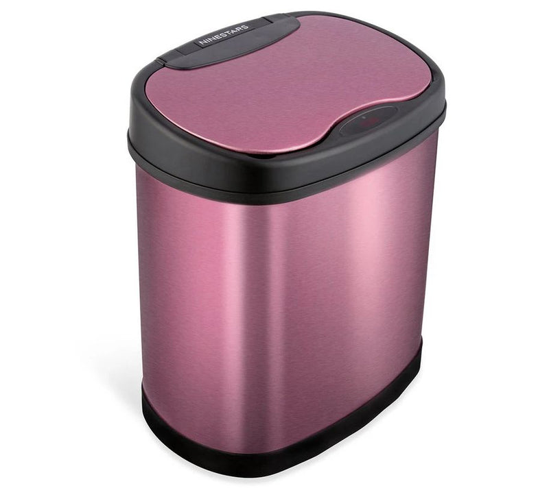 NINESTARS Motion Sensor 3.2 Gal Stainless SteeTrash Can — View 12