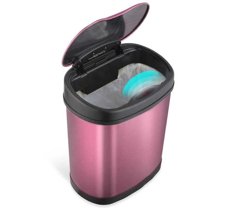NINESTARS Motion Sensor 3.2 Gal Stainless SteeTrash Can — View 11