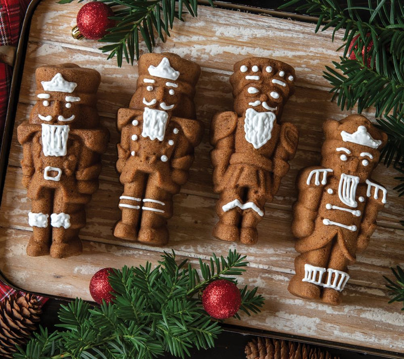 Nordic Ware Nutcracker Cakelet Pan & Duster Set — View 8