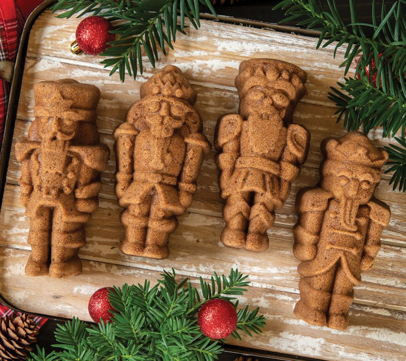 Nordic Ware Nutcracker Cakelet Pan & Duster Set — View 7