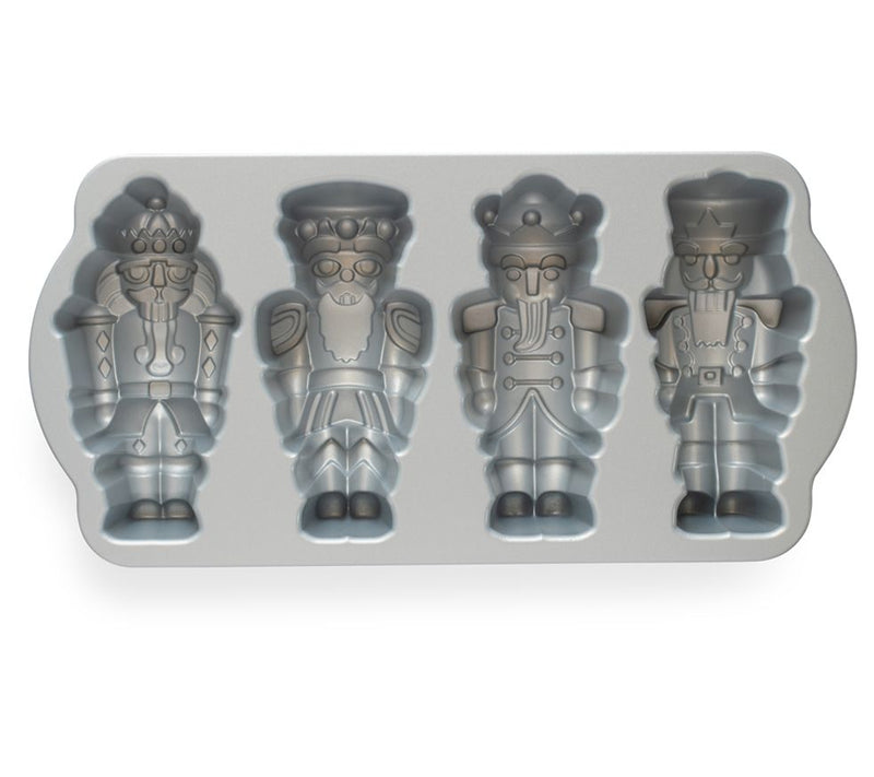 Nordic Ware Nutcracker Cakelet Pan & Duster Set — View 4
