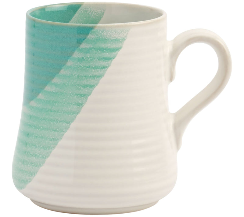 Tabletops Avenue 4-Pc 13.5-oz Half & Half Embossed Mug Set — View 8