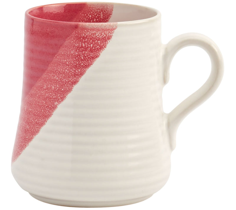Tabletops Avenue 4-Pc 13.5-oz Half & Half Embossed Mug Set — View 6
