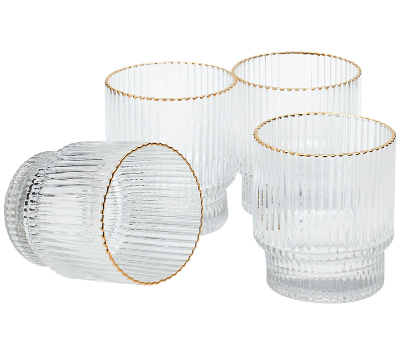 Denmark 4-Piece 12-oz Monroe Low Boy DrinkwareSet — Main view