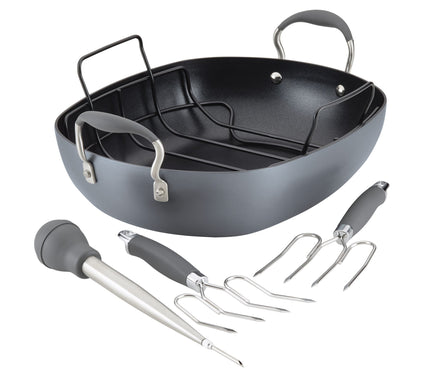 Anolon 16" x 13" Advanced Home Nonstick Roaster
