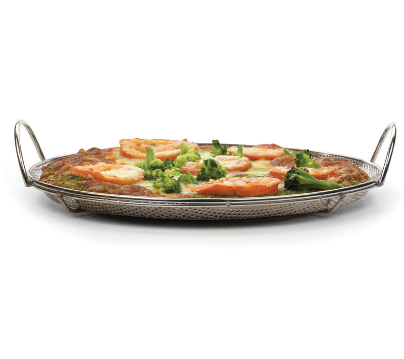 RSVP BBQ Precision Pierced Pizza Pan — View 4