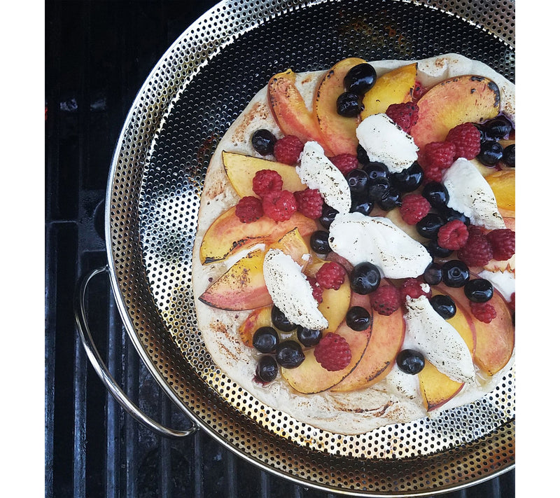 RSVP BBQ Precision Pierced Pizza Pan — View 5