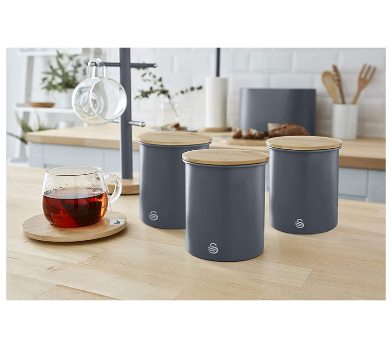 Salton Nordic Scandi Set of 3 Storage Canisters — View 7