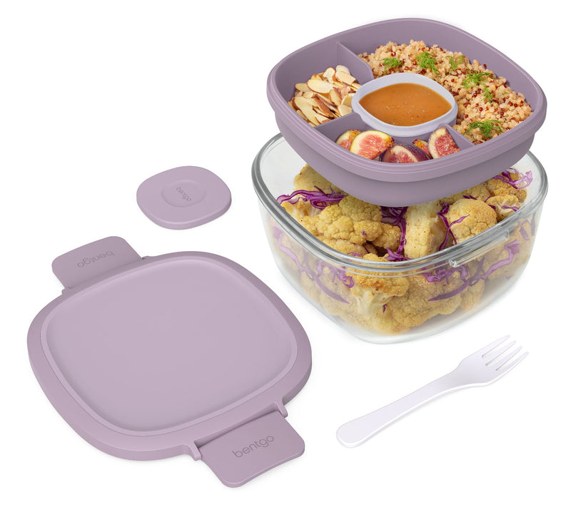 Bentgo Glass Salad Container with Insert — View 5