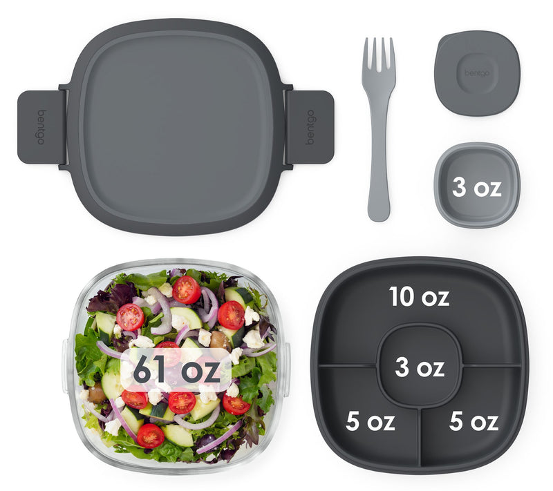Bentgo Glass Salad Container with Insert — View 15