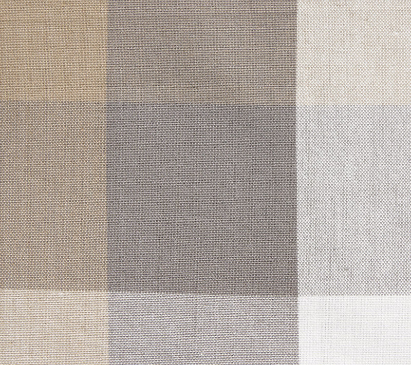 Design Imports 14" x 108" Tri Color Check TableRunner — View 12